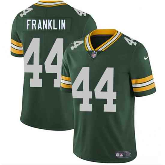 Men Green Bay Packers  44 Zaire Franklin Green 2026 Vapor Untouchable Limited Stitched Football Jersey