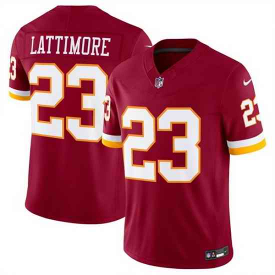 Men Washington Commanders  Trey Amos Burgundy 2026 F U S E  Vapor Limited Stitched Football Jersey