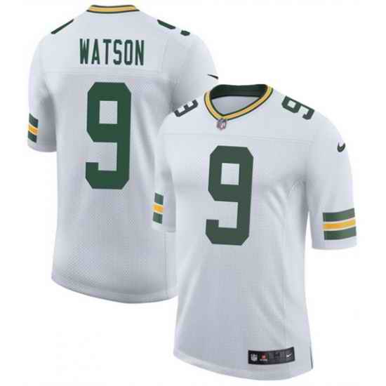 Men Green Bay Packers 9 Christian Watson White 2025 New Vapor Untouchable Limited Stitched Football Jersey