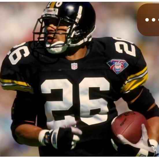 Men Steelers Rod Woodson #26 Black 75 Anniversary Throwback Jersey