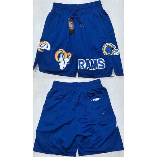 Men Los Angeles Rams Royal Shorts