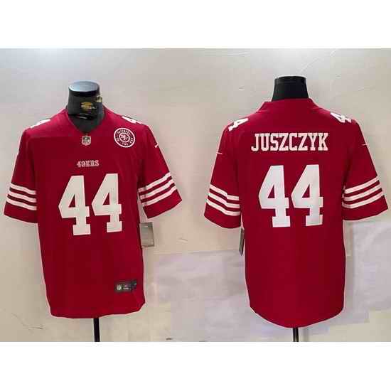 Toddler San Francisco 49ers 44 Kyle Juszczyk Red Vapor Untouchable Limited Stitched Jersey