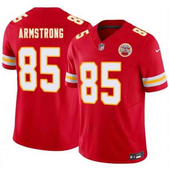 Men Kansas City Chiefs  85 Andrew Armstrong Red 2026 F U S E  Vapor Untouchable Limited Stitched Football Jersey