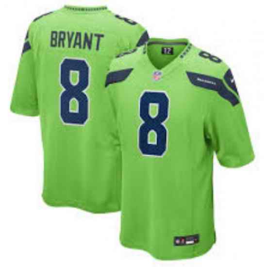 NFL Nike Seattle Seahawks Coby Bryant #8 Light Green Stitched NFL jersey