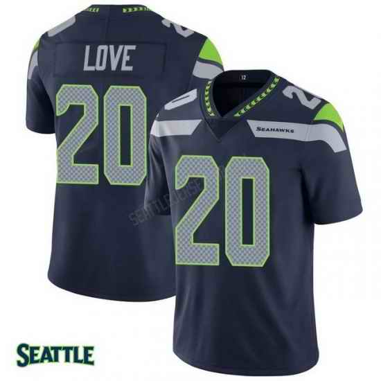 Men Seattle Seahawks 20 Julian Love Limited Navy Team Color Vapor Untouchable Jersey