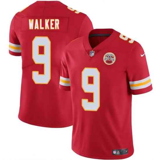 Men Kansas City Chiefs  9 Kenneth Walker III Red 2026 Vapor Untouchable Limited Stitched Football Jersey