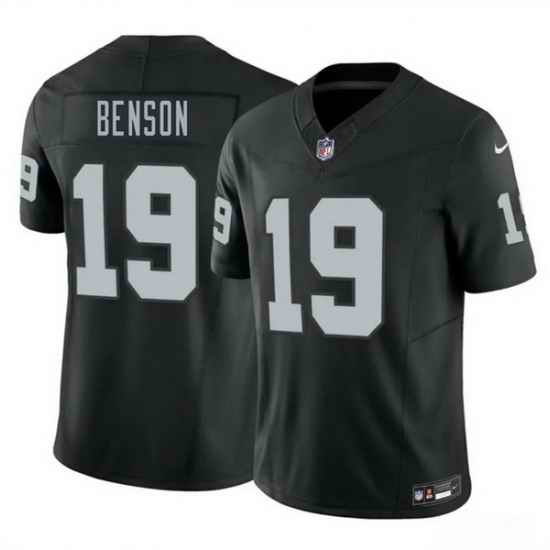 Men Las Vegas Raiders  28 Jermod McCoy Black 2026 Draft F U S E  Vapor Untouchable Limited Stitched Football Jersey