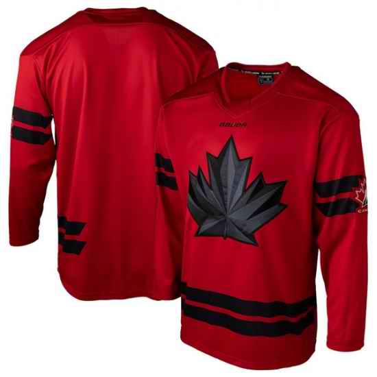 Mens Hockey Canada blank 2026 Replica Jersey Red