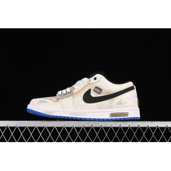 AIR JORDAN 1 LOW WHITE ROYAL BLUE BLACK