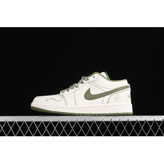 AIR JORDAN 1 LOW OFF WHITE GREEN CF3688 019