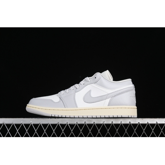 AIR JORDAN 1 LOW NEUTRAL GREY COCONUT MILK SAIL COCONUT MILK NEUTRAL GREY