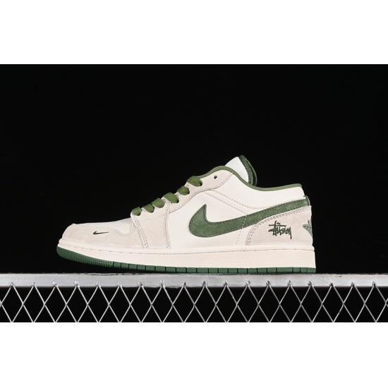 AIR JORDAN 1 LOW OFF WHITE GREEN